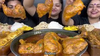 ASMR Eating CHICKEN BIRYANI MUTTON CURRY FRIES BURGER | CHOCOLATE CAKE | FAST FOOD ASMR | FOODIES