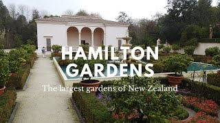 ニュージーランドの綺麗な庭園を見に行ってきた　(Morrinsville River Walk \u0026 Hamilton Gardens)