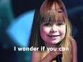 connie talbot imagine with lyrics