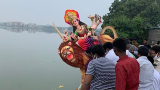 Durga Visarjan | Durga Puja Visarjan Hyderabad | Durga Devi Visarjan 2021 | Durga Mata Nimajjanam