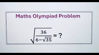 A Difficult Square Root problem! #maths #mathematics #squareroot #difficult #mathsolympiad #japanese