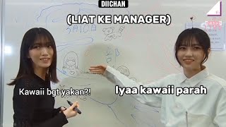 Murayama Miu Bucin Manager-san bareng Matono Mio | Sakurazaka46 Sub-Indo