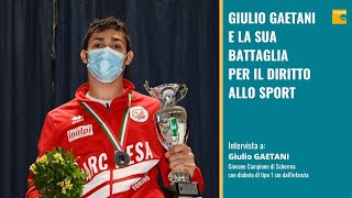 Diabete tipo 1: Giulio Gaetani e la sua battaglia per i diritti allo sport