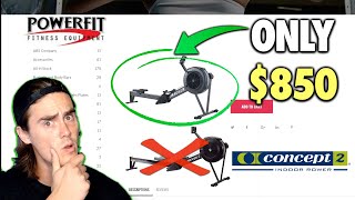 This Rower COPIED Concept 2 - Worth It? (PowerFit Rower Review)
