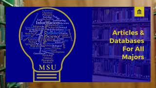 Montana State University (MSU) Library Orientation