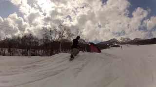 snowboard 2013 jib ground trick IKENO CITY