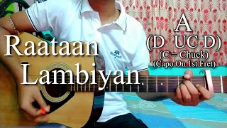 Raataan Lambiyan | Shershaah | Easy Guitar Chords Lesson+Cover, Strumming Pattern, Progressions...