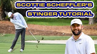 How Scottie Scheffler Hits A Stinger With The New P·UDI | TaylorMade Golf