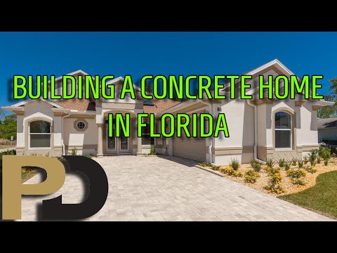 How a concrete home is built in Florida, by Gordon Berken How a concrete home is built in Florida, by Gordon Berken