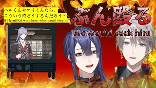 【JP/EN SUB】VΔLZと桜魔大戦譚 好きなとこまとめ【にじさんじ切り抜き/甲斐田晴/弦月藤士郎/長尾景】