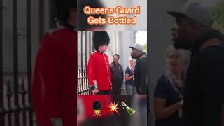 QUEEN'S GUARD GETS BOTTLED #shorts