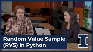 Random Variable Sample (RVS) in Python - Data Science DISCOVERY - University of Illinois (m5-03e)