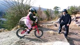 2018年1月 MTBとトライアル遊び