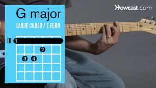 How to Play a G Major Barre Chord | Guitar Lessons
