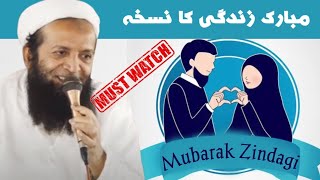 Sunday Islahi Bayan { Mubarak Zindagi Ka Nuskha }  21-07-2024 Hazrat Moulana Abdulsattar Hafizullah