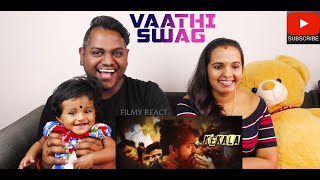Master - Vaathi Swag Reaction | Malaysian Indian Couple | Thalapathy | Anirudh | MS Studios | 4K