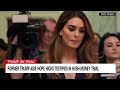Legal analyst on which parts of Hope Hicks’ testimony ‘helped’ the prosecution