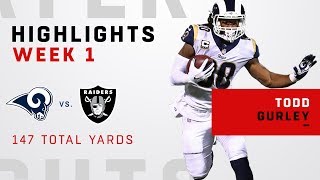 Todd Gurley’s Great Game w/ 147 Total Yards