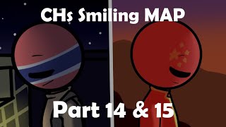 #chsmilingmap Part 14 \u0026 15 (Reupload) || Countryhumans China (14th) \u0026 Thailand (15th)