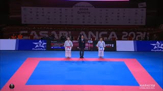 Enes Ozdemir vs Kazumasa Moto | Bronze Medal Male Kata | Casablanca 2024