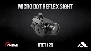 AIM Sports Inc. Micro Dot Sight - RTDT125