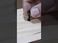 How to Drive Wood Screw in Bigger Hole | WoodWorking Ideas at Home #diy #youtubeshorts #tutorial