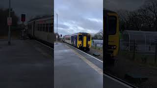 156438 arriving at Saltburn on the 8/1/25 #saltburn #train #trainspotting #class156