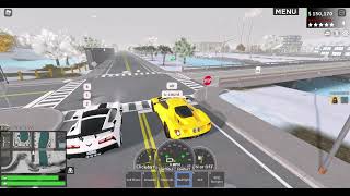 Falcon Heritage Vs Corvette in Roblox Emergency Responce Liberty County Drag Race