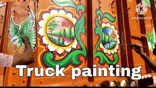 Lpt 1613c Truck Painting Step by step|ट्रक पेंटिंग कैसे करें