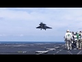 French Naval Aviation Visits U.S. Carrier