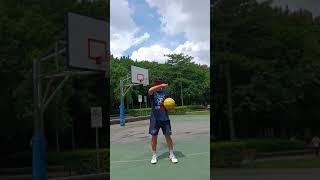 「A magical experience 」背後投籃 Aliddin 1001 Hoop dreams. Street basketball .四號公園籃球場