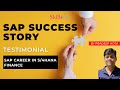 Success Story | Happy Student | Career in SAP S/4HANA Finance | Testimonial - Pradeep Hota