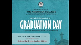 American College Graduation Day 2024 |  9.4.2024