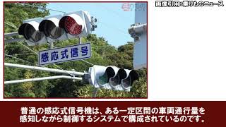 【日常解説】意外と知らない『感応式信号機』の仕組み！