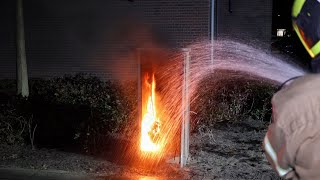 Brand in Elektrakast van Schaikstraat Oss - Ruim 100 huishoudens zonder stroom
