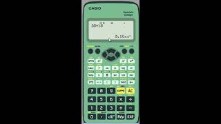 Mode scientifique casio