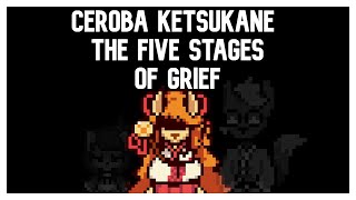 Ceroba Ketsukane & the five stages of grief. UNDERTALE YELLOW