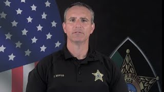 Pasco County Sheriff Chris Nocco discusses recent arrest in human trafficking investigation