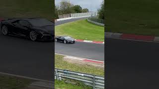 1300PS BYD Yangwang U9, Revuelto, AMG GT - Test on Nordschleife #automobile #lamborghini #mercedes