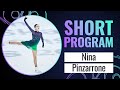 Nina PINZARRONE (BEL) | Women Short Program | Kaunas 2024 | #EuroFigure