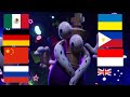 KINGER scream in DIFFERENT LANGUAGES (THE AMAZING DIGITAL CIRCUS)