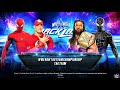 John Cena & Spider-Man vs. Roman Reigns & Symbiote Spider-Man | WWE 2K23 | Ultra Realistic RTX 4090