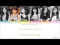 GFRIEND (여자친구) - ONE-HALF (이분의 일) | Color Coded Lyrics (Han/Rom/Eng)