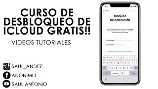 Curso GRATIS de desbloqueo de iCloud!!! Desde basico hasta Avanzado!!!! Hoy Hoy Hoy!!