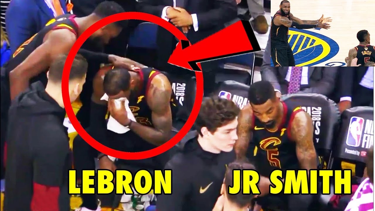 LeBron James REACTS To JR Smith's Game 1 Mistake! (2018 NBA Finals ...