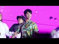 4k 190622 박보검 팬미팅 좋은 날 in 마닐라 방탄소년단 작은 것들을 위한 시 직캠 parkbogum fanmeeting good day in manila