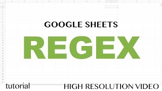 Google Sheets - RegEx REGEXEXTRACT, Functions Exctract, Replace, Match Tutorial - Part 2