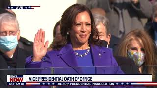 Kamala Harris takes the oath, sworn in as Vice President I NewsNOW from FOX