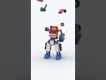 LEGO Optimus Style Mech Transformer G1 Building Animation #shorts #legomech