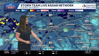 IMPACT – Wet, gloomy and cool today; rain chances trend down Sunday for south-central PA